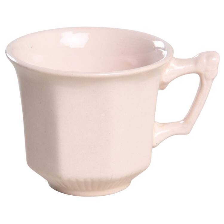 Princess Pink Flat Demitasse Cup