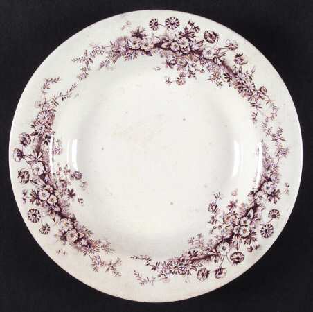 Princess Brown Rim Soup Bowl