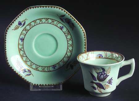 Regent Flat Demitasse Cup & Saucer Set