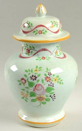 Ribbon Large Ginger Jar & Lid