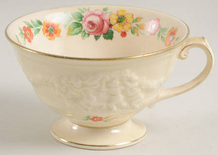 Rose of Italy Footed Cup