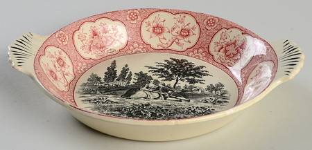 Rose Terrace Lugged Cereal Bowl