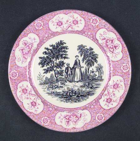 Rose Terrace Bread & Butter Plate