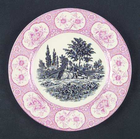 Rose Terrace Salad Plate