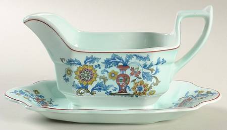 Saraband Gravy Boat with Attached Underplate