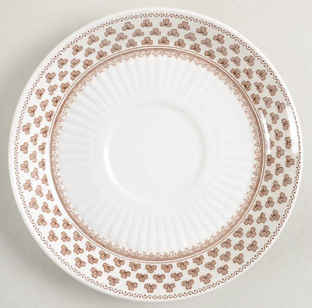 Sharon (Adams Backstamp) Saucer for Flat Cup