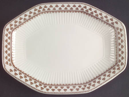 Sharon (Adams Backstamp) Relish/Gravy Underplate