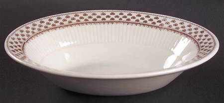 Sharon (Adams Backstamp) 9" Oval Vegetable Bowl