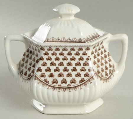 Sharon (Adams Backstamp) Sugar Bowl & Lid