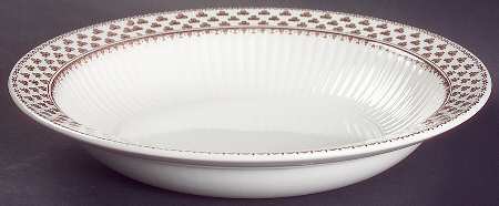 Sharon (Adams Backstamp) Large Rim Soup Bowl