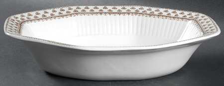 Sharon (Adams Backstamp) 9" Oval Vegetable Bowl