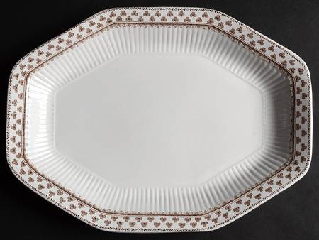Sharon (Adams Backstamp) 11" Octagonal Serving Platter