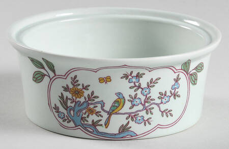 Singapore Bird (Newer Backstamp) Butter Box No Lid