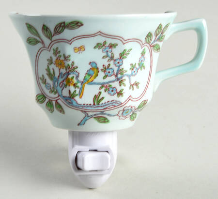 Singapore Bird (Newer Backstamp) 1 5/8" + cup (H) Night Light/Cup HC