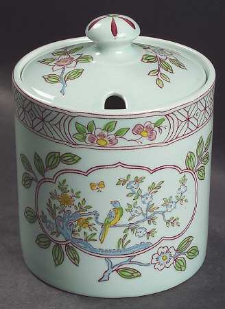 Singapore Bird (Newer Backstamp) Marmalade & Lid