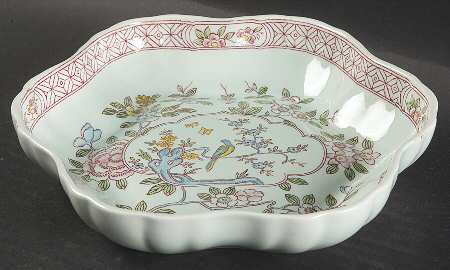 Singapore Bird (Newer Backstamp) Melon Bowl 8"