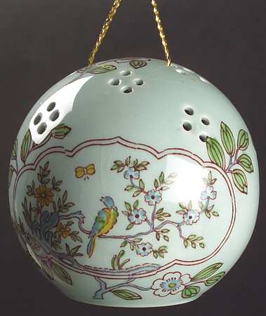 Singapore Bird (Newer Backstamp) Pommander by Adams China