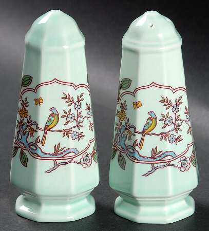 Singapore Bird (Newer Backstamp) Salt & Pepper Set