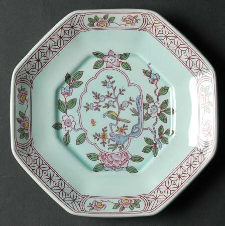 Singapore Bird (Newer Backstamp) Underplate for Sauce Boat by Adams China