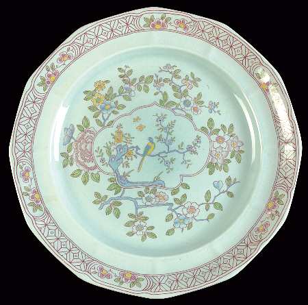 Singapore Bird (Newer Backstamp) 12" Chop Plate (Round Platter)