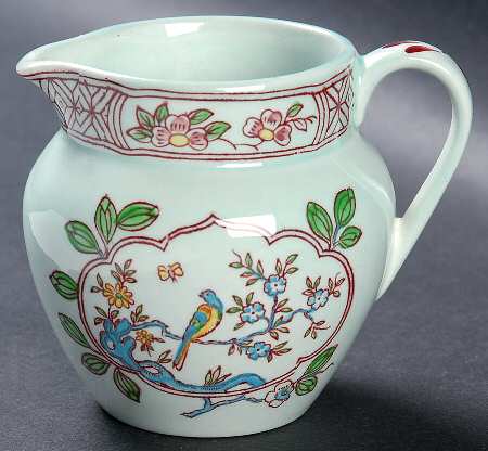 Singapore Bird (Newer Backstamp) Mini Creamer