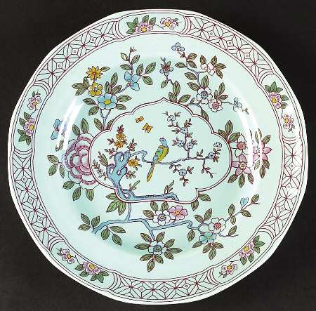 Singapore Bird (Newer Backstamp) Luncheon Plate