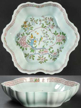 Singapore Bird (Newer Backstamp) Large Fruit Bowl