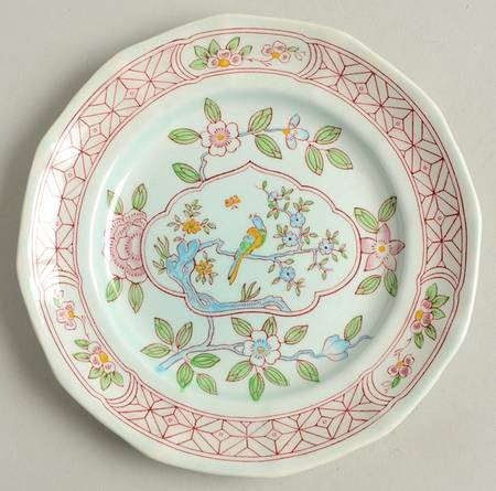 Singapore Bird (Older Backstamp) Bread & Butter Plate