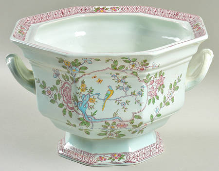 Singapore Bird (Older Backstamp) Octagonal Tureen No Lid