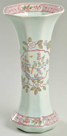 Singapore Bird (Older Backstamp) 8" Vase