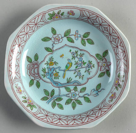 Singapore Bird (Older Backstamp) Saucer for Oversized Cup