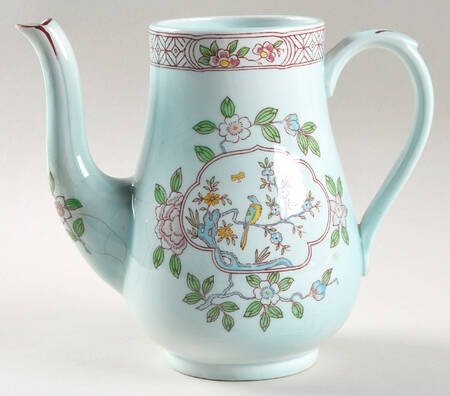 Singapore Bird (Older Backstamp) Coffee Pot No Lid