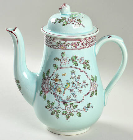 Singapore Bird (Older Backstamp) Coffee Pot & Lid