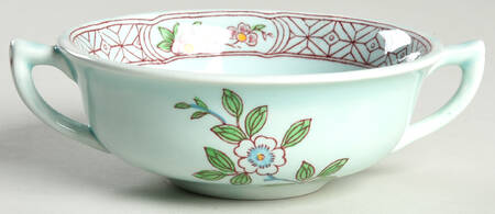 Singapore Bird (Older Backstamp) Flat Cream Soup Bowl