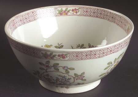 Singapore Bird (Older Backstamp) 7" Chinese Bowl