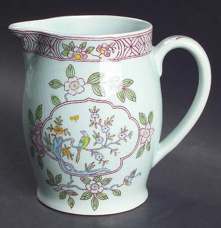Singapore Bird (Older Backstamp) 16 Oz Pitcher