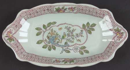 Singapore Bird (Older Backstamp) Relish/Gravy Underplate