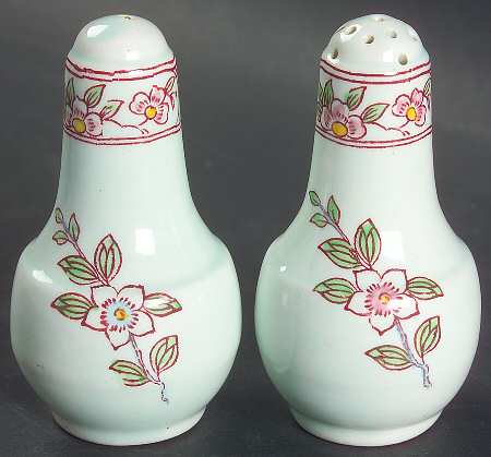 Singapore Bird (Older Backstamp) Salt & Pepper Set