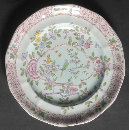 Singapore Bird (Older Backstamp) Luncheon Plate
