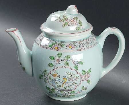 Singapore Bird (Older Backstamp) Mini Teapot & Lid