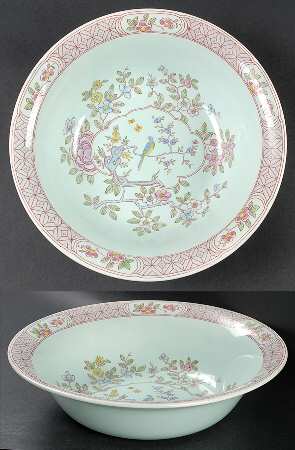 Singapore Bird (Older Backstamp) 9" Round Vegetable Bowl