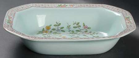 Singapore Bird (Older Backstamp) 10" Oval Vegetable Bowl