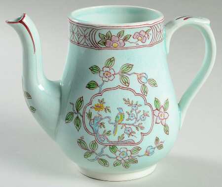 Singapore Bird (Older Backstamp) Mini Coffee Pot No Lid