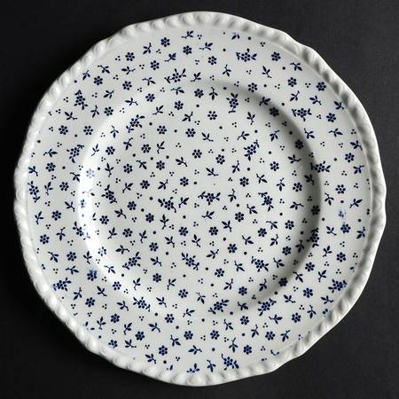 Sprig Blue Salad Plate