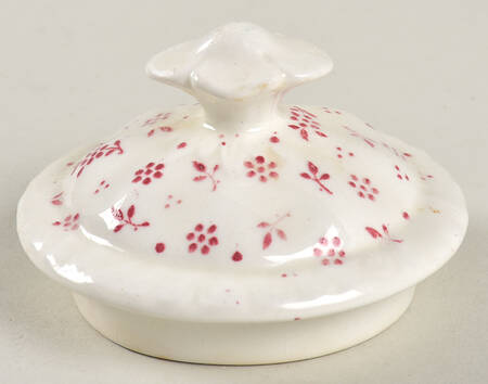 Sprig Pink Lid for Sugar Bowl