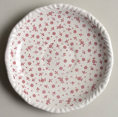 Sprig Pink Saucer for Cream Soup Bowl