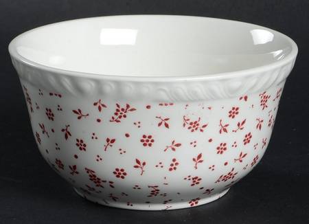 Sprig Pink Open Sugar Bowl