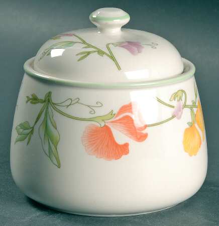 Summer Delight Sugar Bowl & Lid