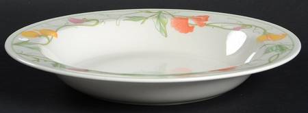Summer Delight Large Rim Soup Bowl