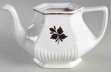 Tea Leaf Copper Mini Teapot No Lid
